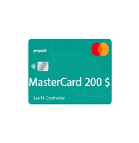 گیفت کارت مستر 200 دلاری آمریکا